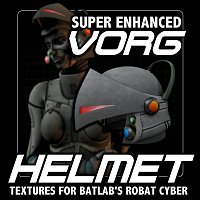 Click to download the 'SE Vorg helmet textures for Batlabs Robat Cyber'